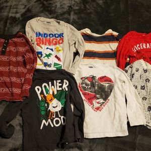 Bundle of 7 3T Old Navy Long Sleeve T Shirts